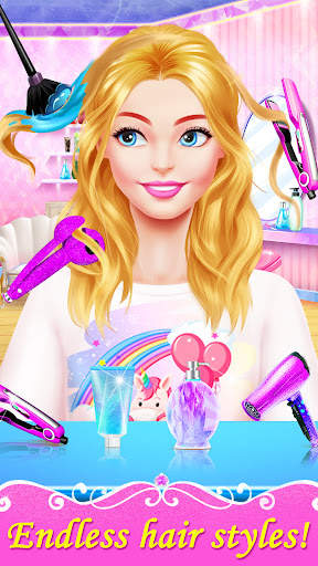 Hair Nail Salon: Makeup Games screenshot 4
