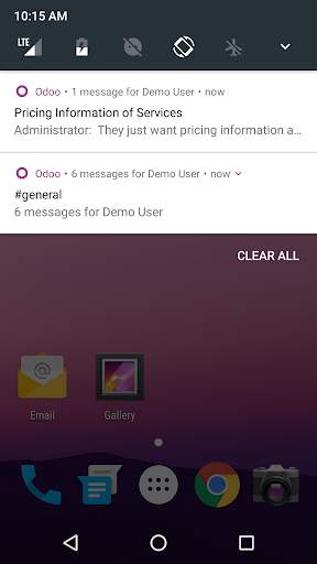 Odoo скриншот 3