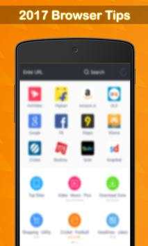 New UC Browser 2017 Fast Browser Tips screenshot 3