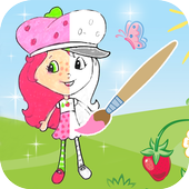 🍓 Strawberry Girls Coloring icon