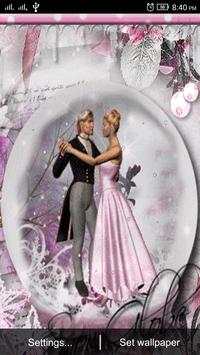 3D Couple Globe Live Wallpaper screenshot 6
