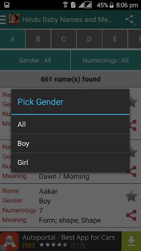 Hindu Baby Names and Meanings screenshot 3
