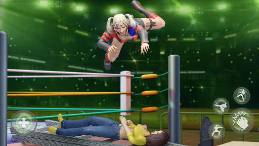 Women Wrestling Rumble: Backyard Fighting screenshot 6
