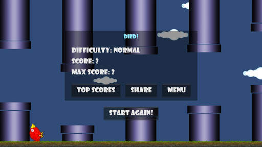Tap-tap-bird Classic screenshot 6