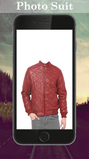 Leather Jacket Photo Suit screenshot 1