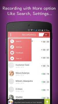 Auto Call Recorder Free screenshot 3