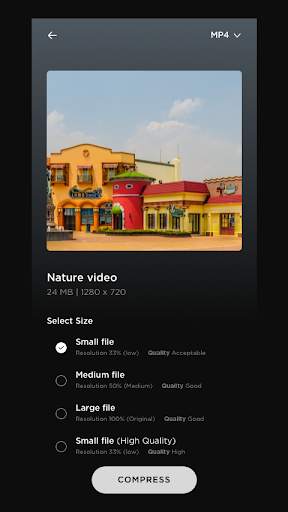 Video Compressor & Converter : Fast Compress Video screenshot 2