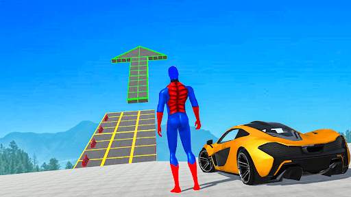 Mega Ramp Car Stunts-Car Games screenshot 5