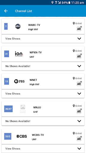 Winegard – TV Signal Finder screenshot 3