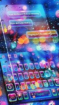 SMS Luminous Keyboard Theme screenshot 1