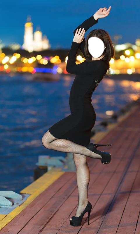 Girl Short Dress Photo Montage screenshot 2