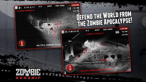 Zombie Gunship: Kill Zombies Dead Survival Shooter screenshot 2