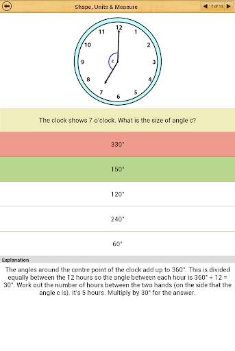 11+ Maths Practice Papers Lite screenshot 21