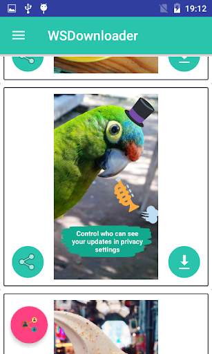 status downloader screenshot 2