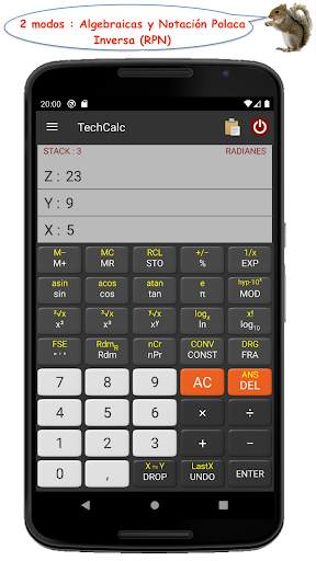 Calculadora TechCalc screenshot 2