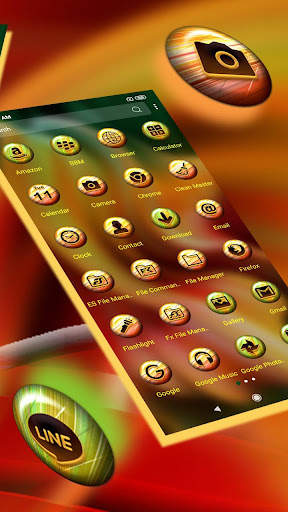 Colorful Art Launcher Theme screenshot 2