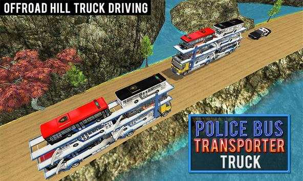 Polisi truk bus transporter screenshot 5