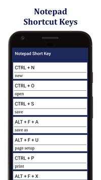 Shortcut Keys Master - Computer shortcut keys app 6 تصوير الشاشة