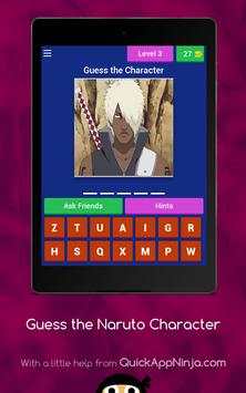 Guess the Naruto Character screenshot 14