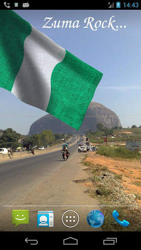 Nigeria Flag Live Wallpaper screenshot 4