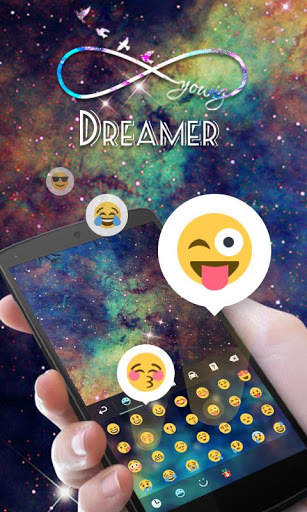 Dreamer Pro GO Keyboard Theme screenshot 2