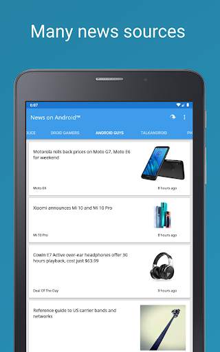 News on Android™ 12 تصوير الشاشة