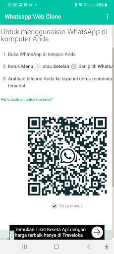 Whats Web Clone (Sadap Whats apps) screenshot 1