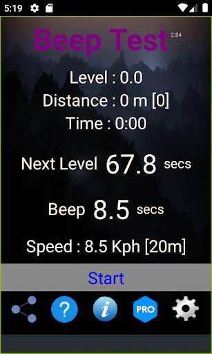 Beep Test screenshot 1