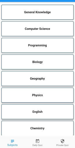 Quiz App 3 تصوير الشاشة