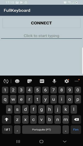 Full Bluetooth Keyboard screenshot 1