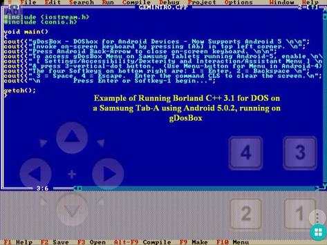 gDosBox - DOSbox for Android скриншот 4