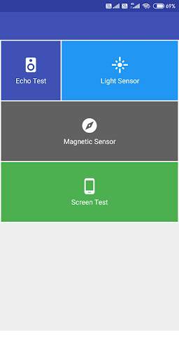 sensor app - sensor test screenshot 2