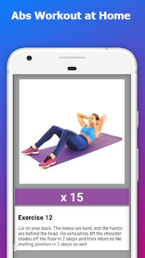 Abs workout at home: how to lose weight in 30 days screenshot 6