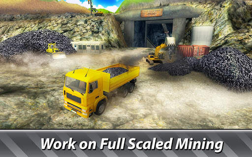 Mining Machines Simulator - drive trucks, get coal screenshot 1