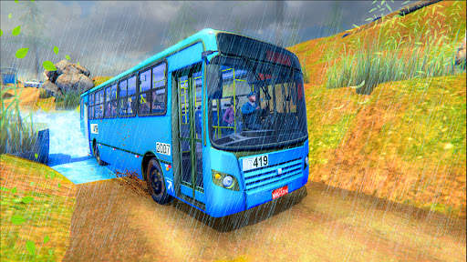 Offroad Bus Simulator Bus Game screenshot 2