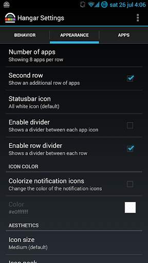 Hangar - Smart app shortcuts screenshot 6