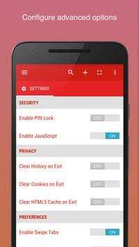 Anonymous Private VPN Browser screenshot 3