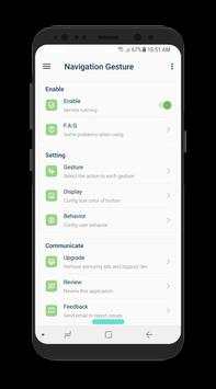 Navigation Gestures screenshot 1