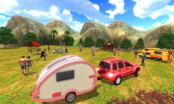 Modern Offroad Uphill Camper Van Bus Simulator screenshot 2