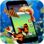 Fish on Mobile Screen - Funny Joke