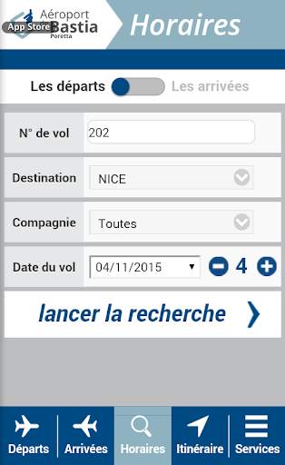 Aéroport de Bastia screenshot 2