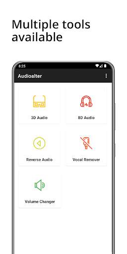 Audioalter - Audio editing tools screenshot 1