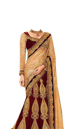 Woman Beautiful Saree Suit screenshot 6