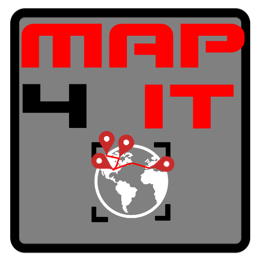Map 4 It - Traceroute on a map icon