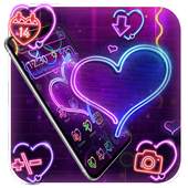Neon Color Shinie Love Theme 1.1.4