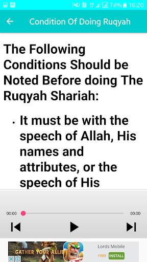 Ruqyah Shariah MP3 Offline screenshot 2