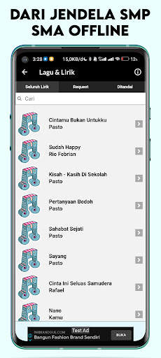 Lagu Lirik OST Dari Jendela SMP SMA Offline screenshot 3
