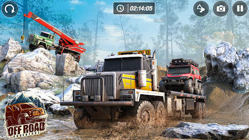 Mud Truck Driving Game Sim screenshot 1