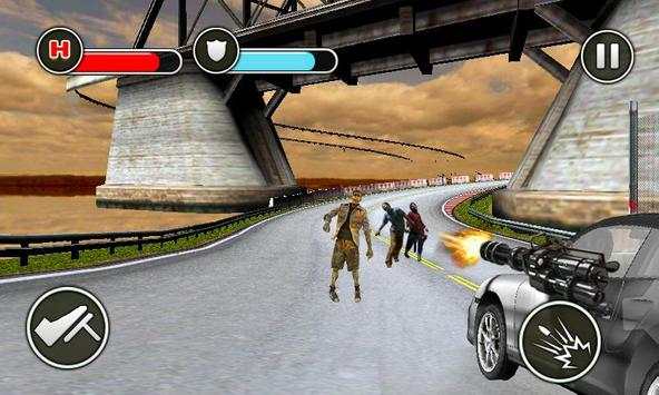 zombie serangan jalan screenshot 4