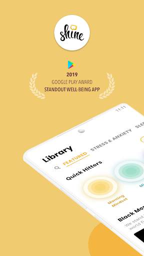 Shine: Calm Anxiety & Stress screenshot 1